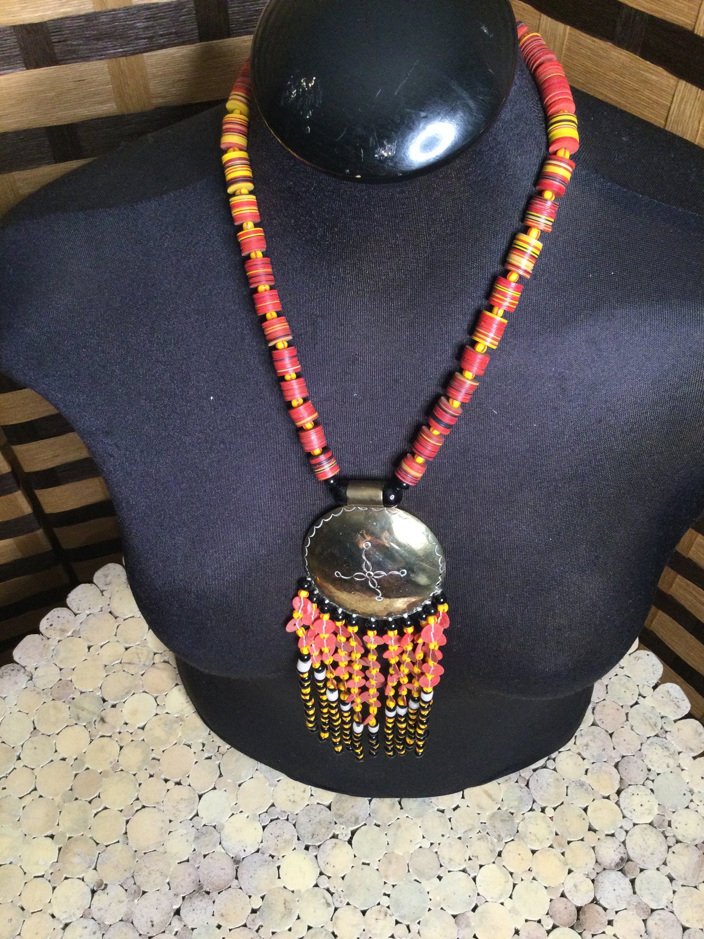Malian Princess Medallion Necklace