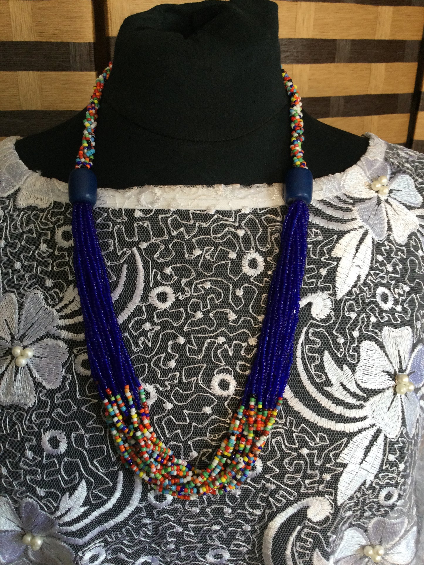 Zulu Jewelry multi stranded necklace