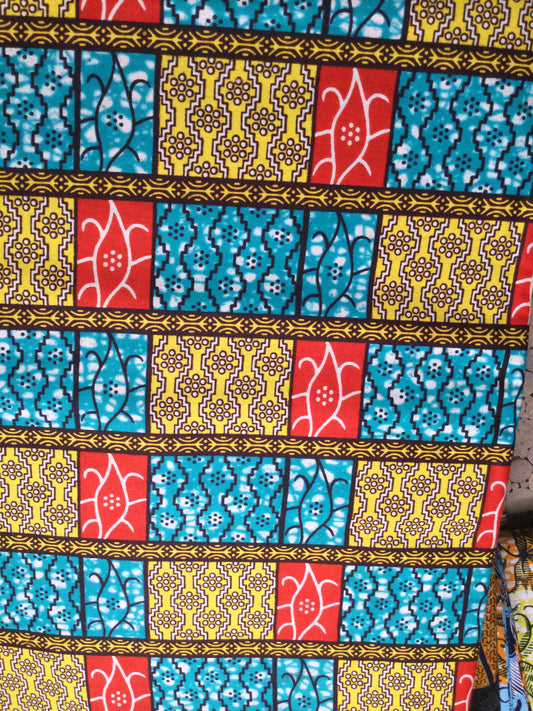 Multi African print SAF 78