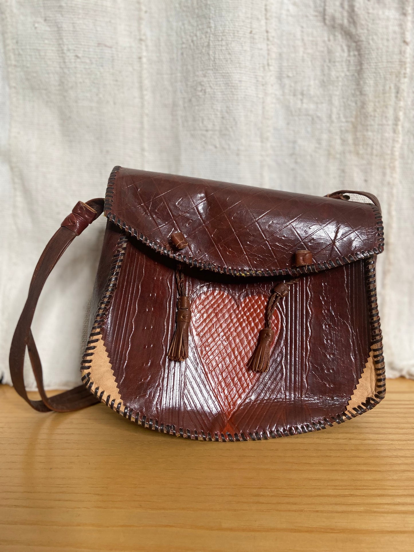 Asinu Leather shoulder/Crossbody Bag Style #6