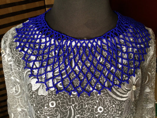 Blue Zulu Shoulder Jewelry