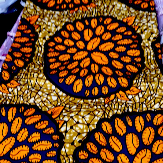 African Print 100% Cotton 6yards bolt...SALE $25