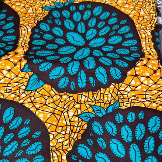 African Print 100% Cotton 6yards bolt...SALE $25