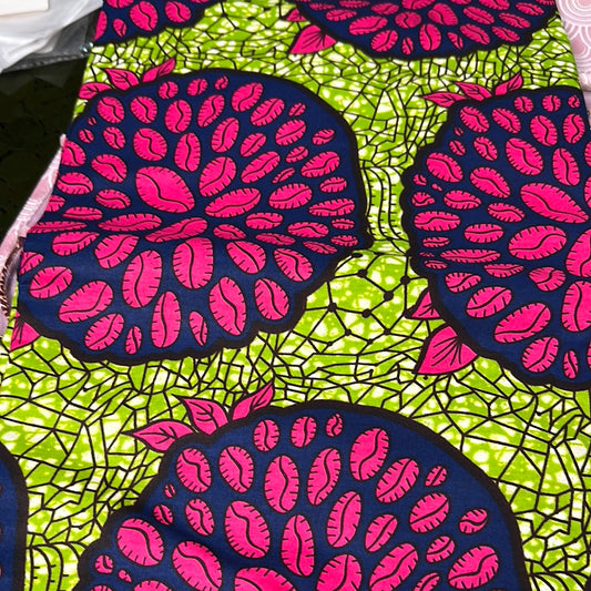 African Print 100% Cotton 6yards bolt...SALE $25